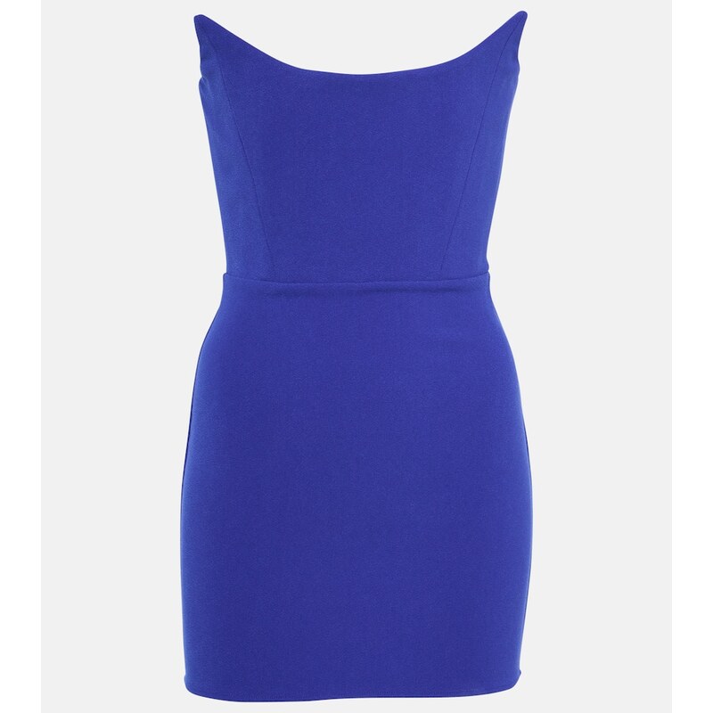 Alex Perry Strapless crepe minidress