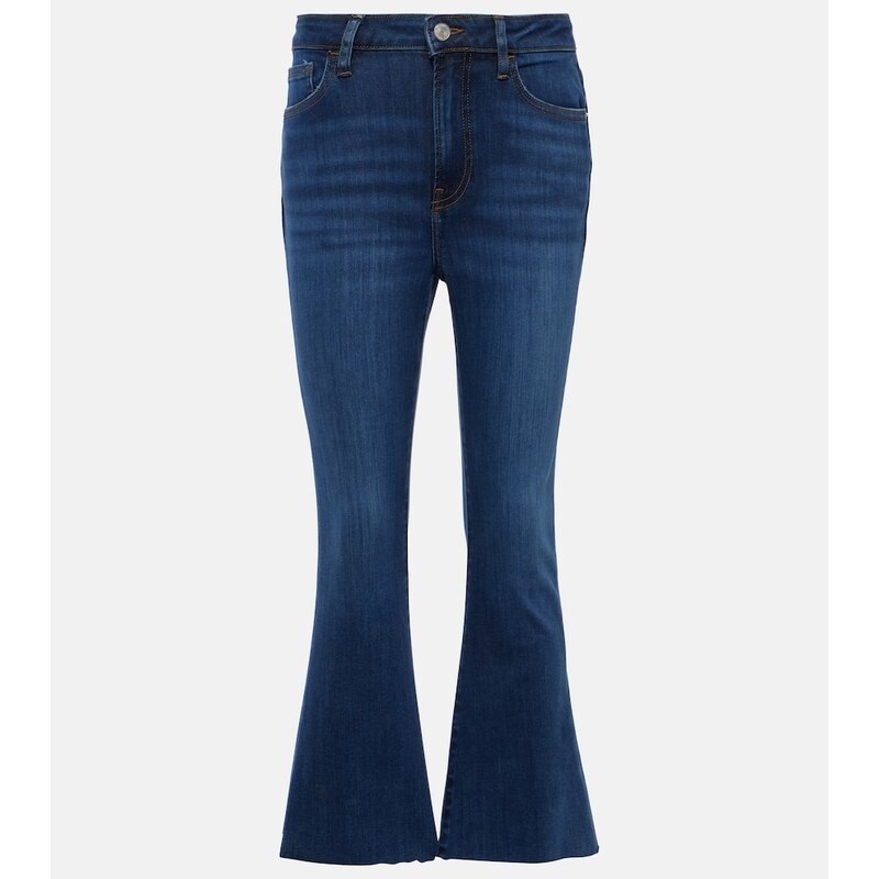 Frame Le Crop Mini Boot mid-rise bootcut jeans