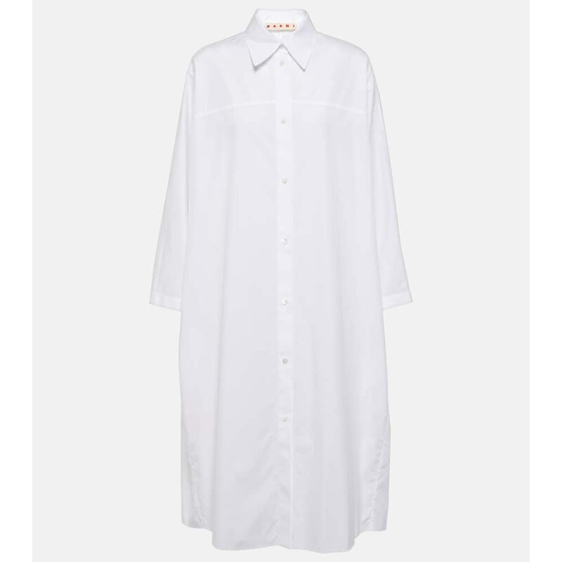 Marni Cotton poplin shirt dress