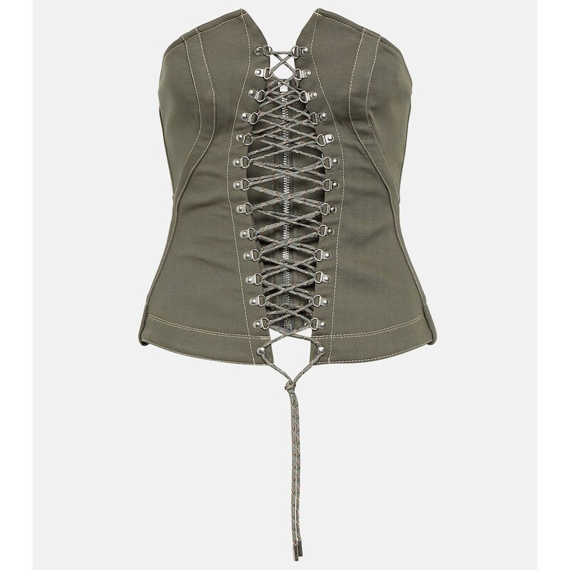 Dion Lee Corset cotton top
