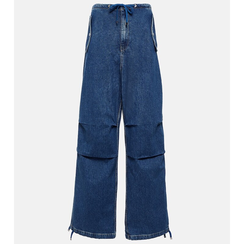 Dion Lee Parachute mid-rise wide-leg jeans