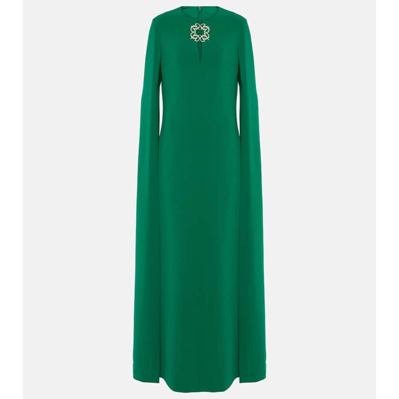 Elie Saab Embellished cady gown