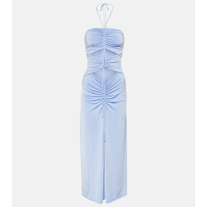Jade Swim Kira ruched midi dress