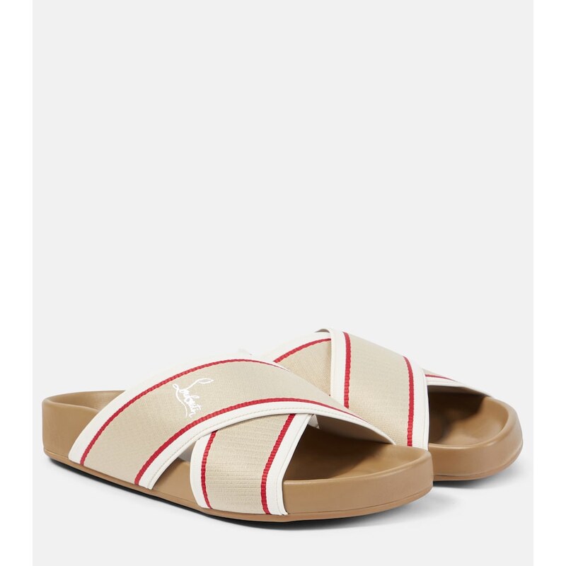 Christian Louboutin Hot Cross Bizz ribbon sandals