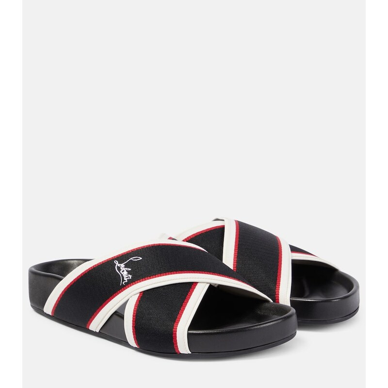 Christian Louboutin Hot Cross Bizz ribbon sandals