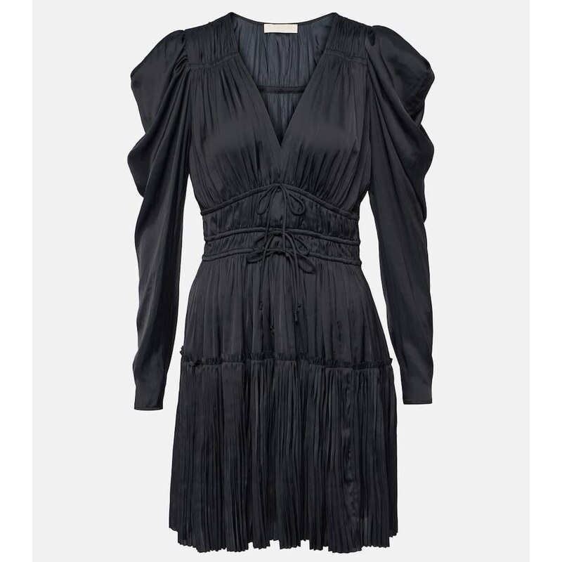 Ulla Johnson Lu draped satin minidress