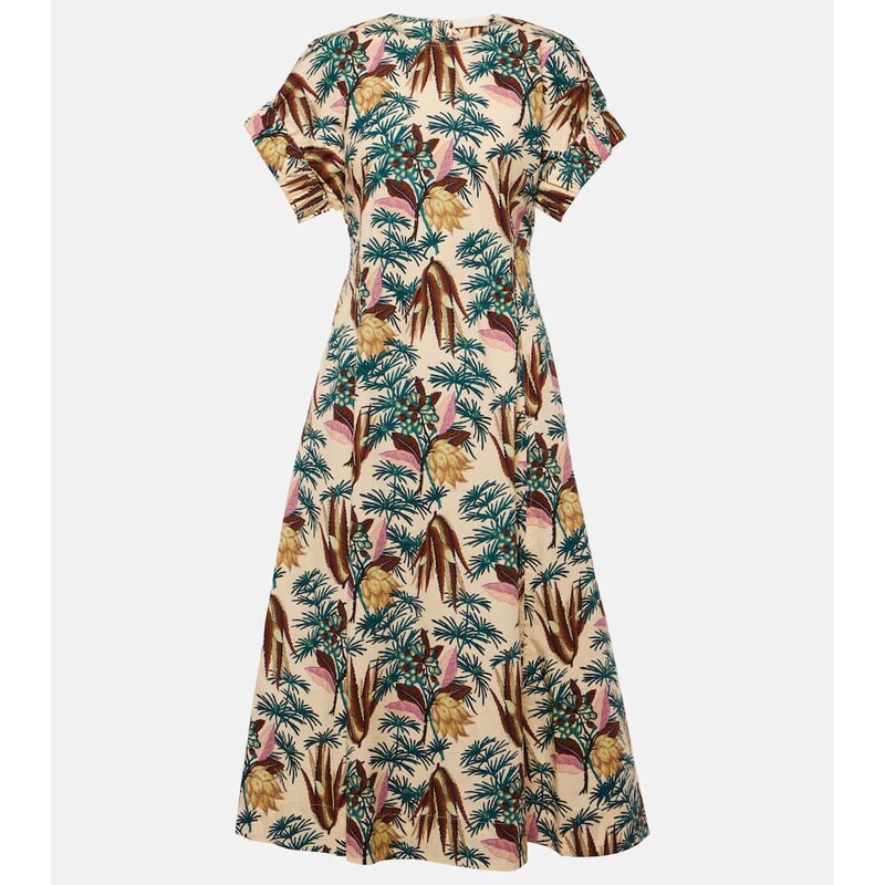 Ulla Johnson Devon cotton poplin midi dress