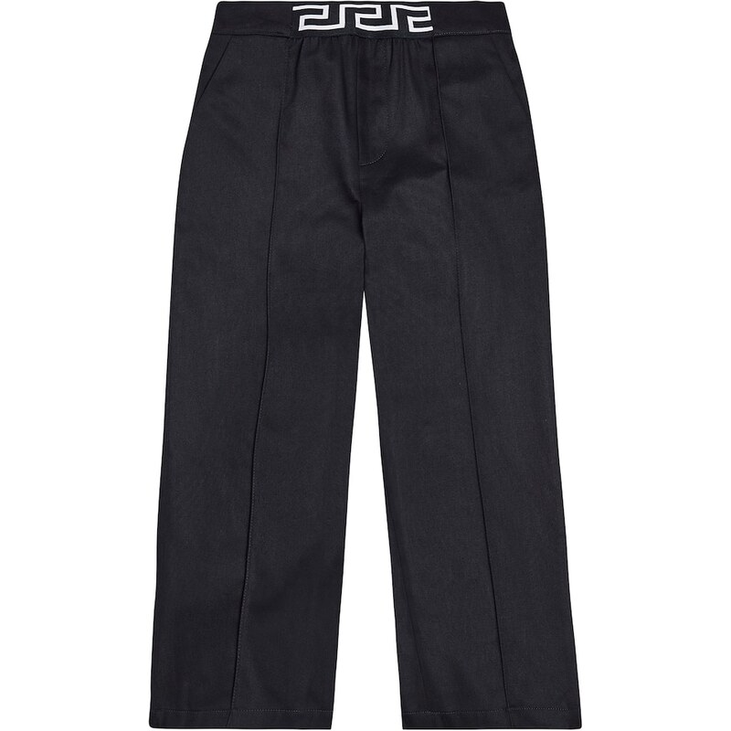 Versace Kids Greca cotton pants