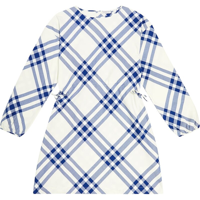 Burberry Kids Checked cotton dress