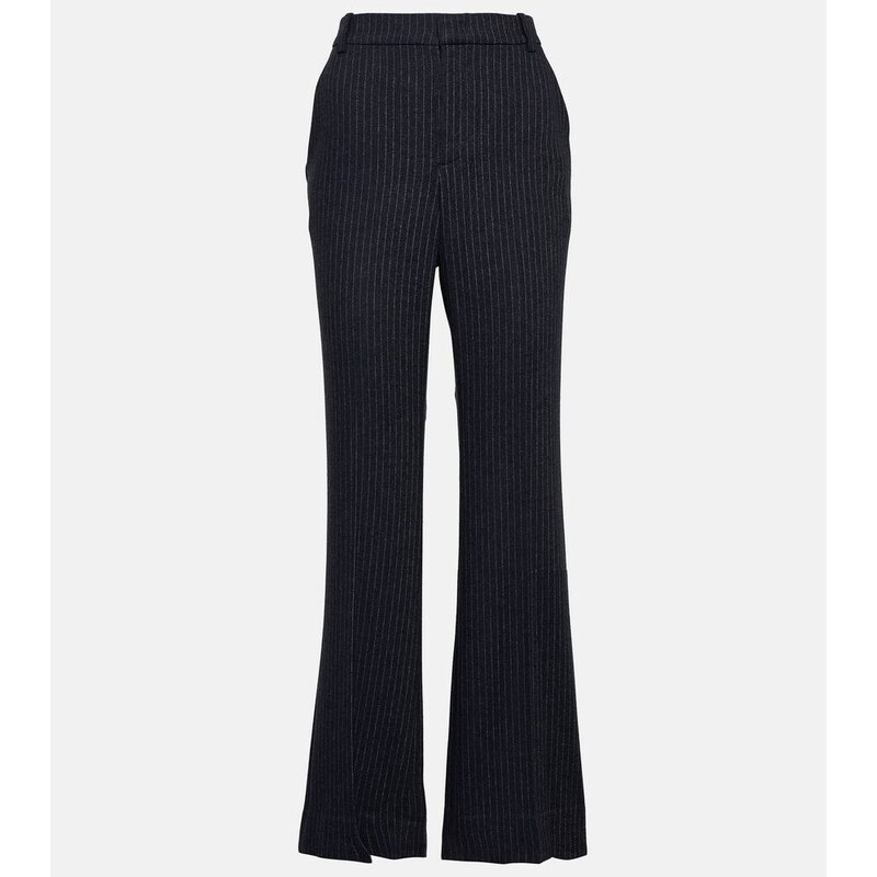 Vince Pinstripe flannel straight pants