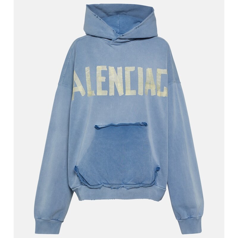 Balenciaga Tape Type cotton fleece hoodie