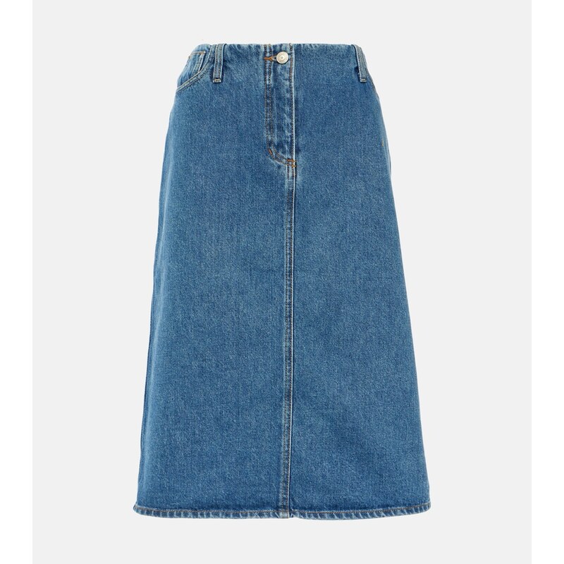 Magda Butrym Denim midi skirt