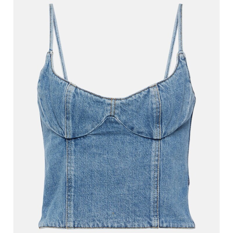 Magda Butrym Denim bustier
