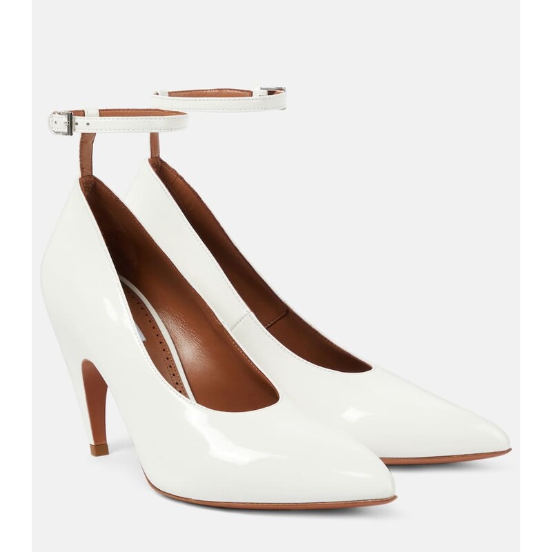 Alaïa Shark patent leather pumps