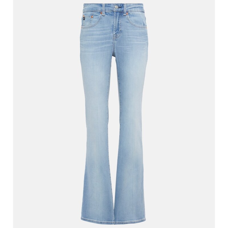 AG Jeans Embroidered flared jeans
