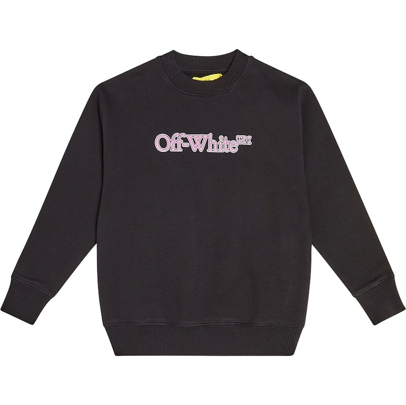 Off-White Kids Big Bookish cotton jersey sweatshirt