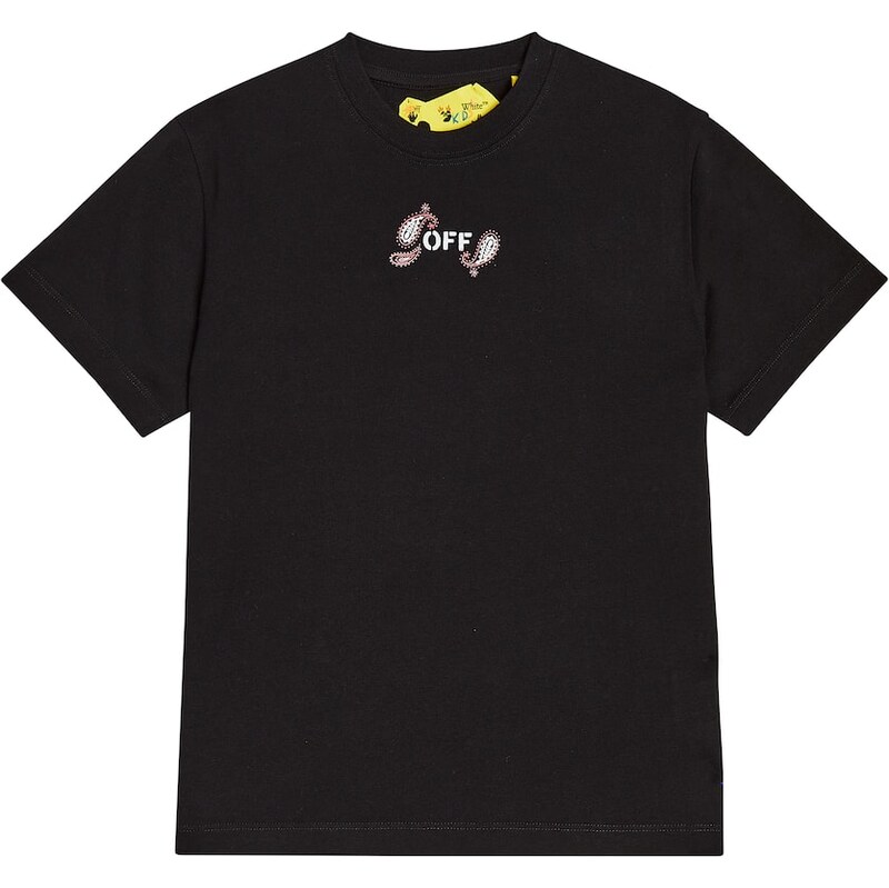 Off-White Kids Arrows Bandana cotton jersey T-shirt