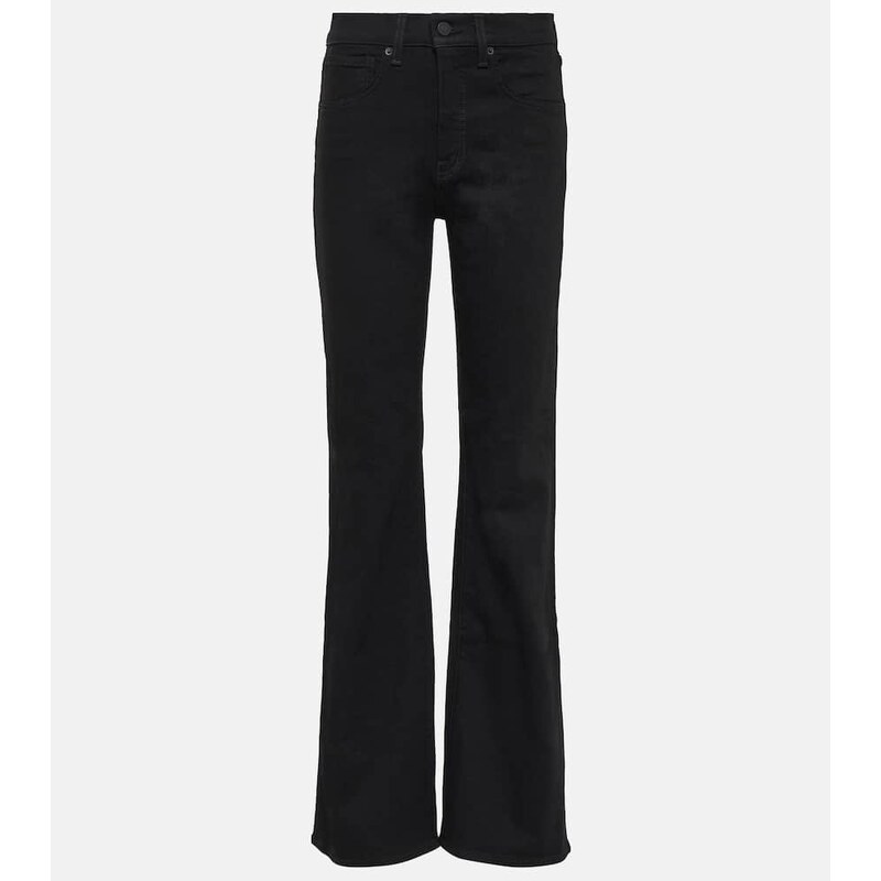 Nili Lotan Celia high-rise bootcut jeans