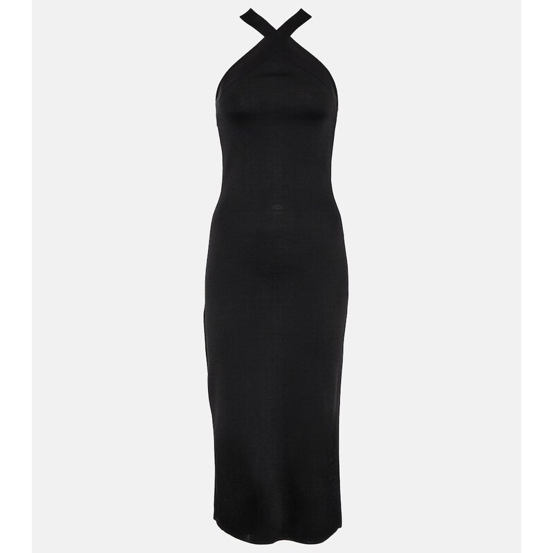Nili Lotan Modena jersey midi dress