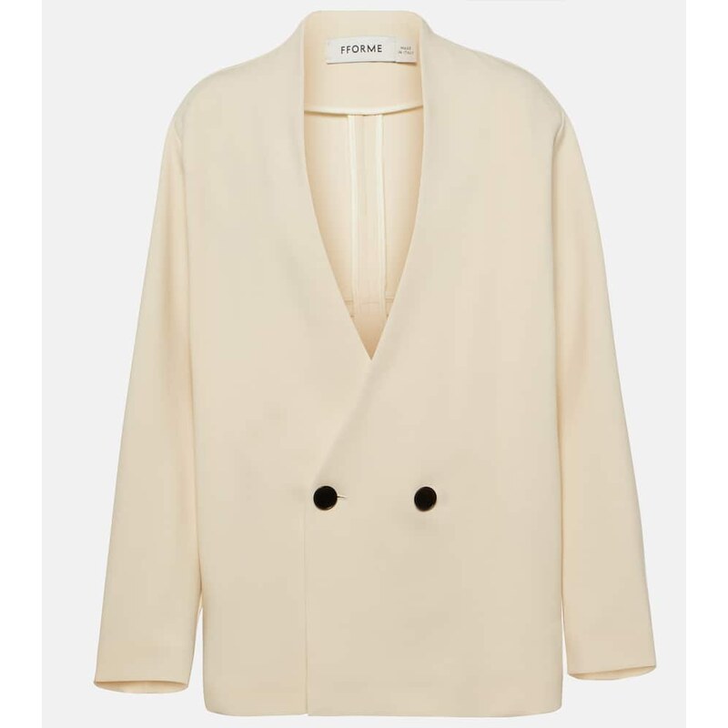Fforme Velma oversized wool-blend blazer