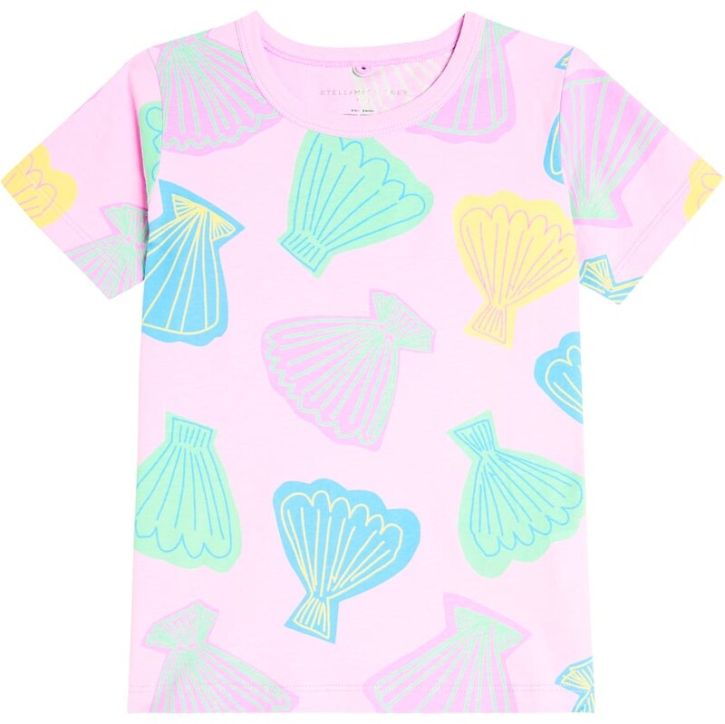 Stella McCartney Kids Printed cotton jersey T-shirt