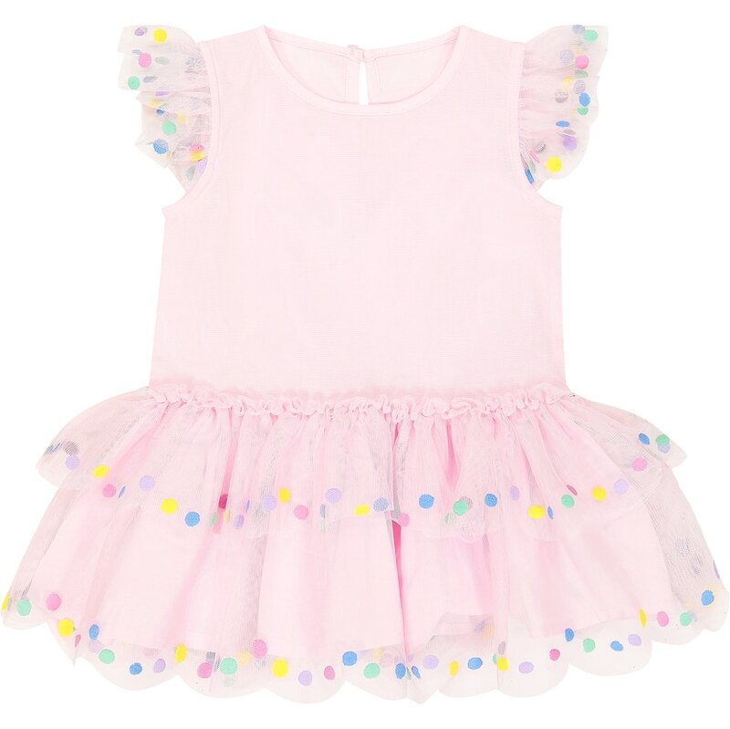 Stella McCartney Kids Baby tulle-trimmed dress