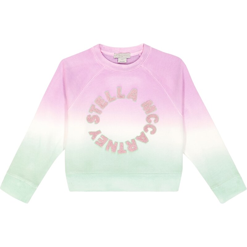 Stella McCartney Kids Tie-dye cotton jersey sweatshirt