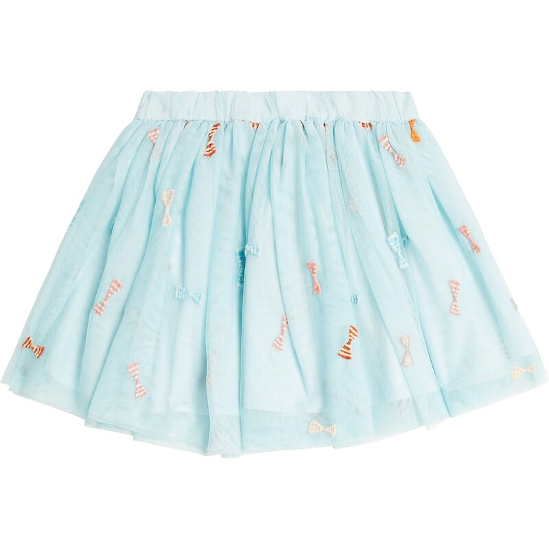 Stella McCartney Kids Embroidered tulle skirt
