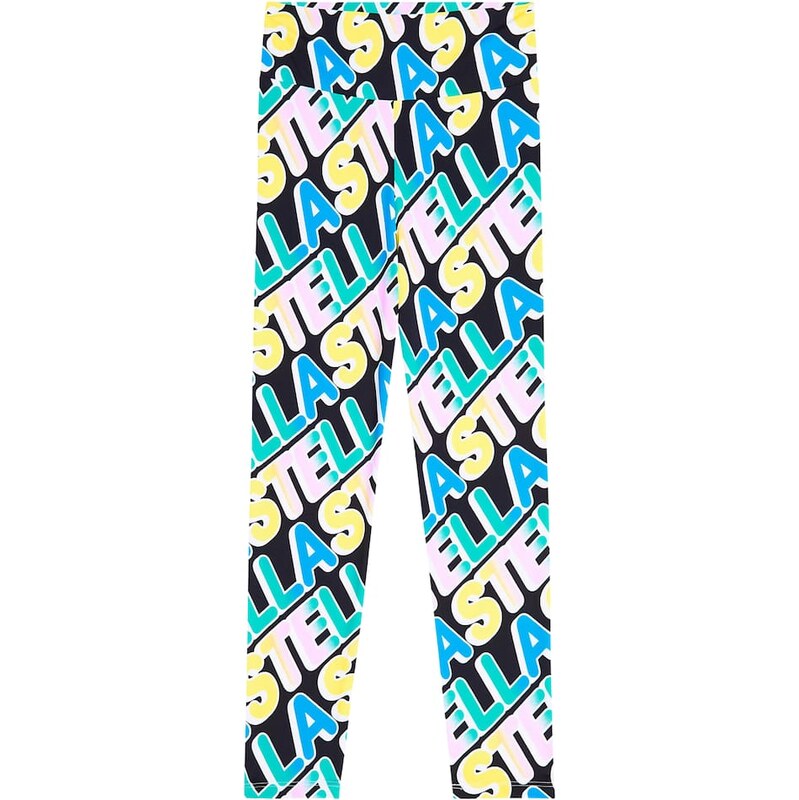 Stella McCartney Kids Logo jersey leggings
