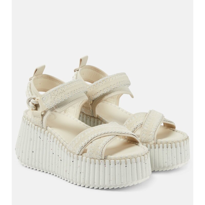 Chloé Nama leather sandals