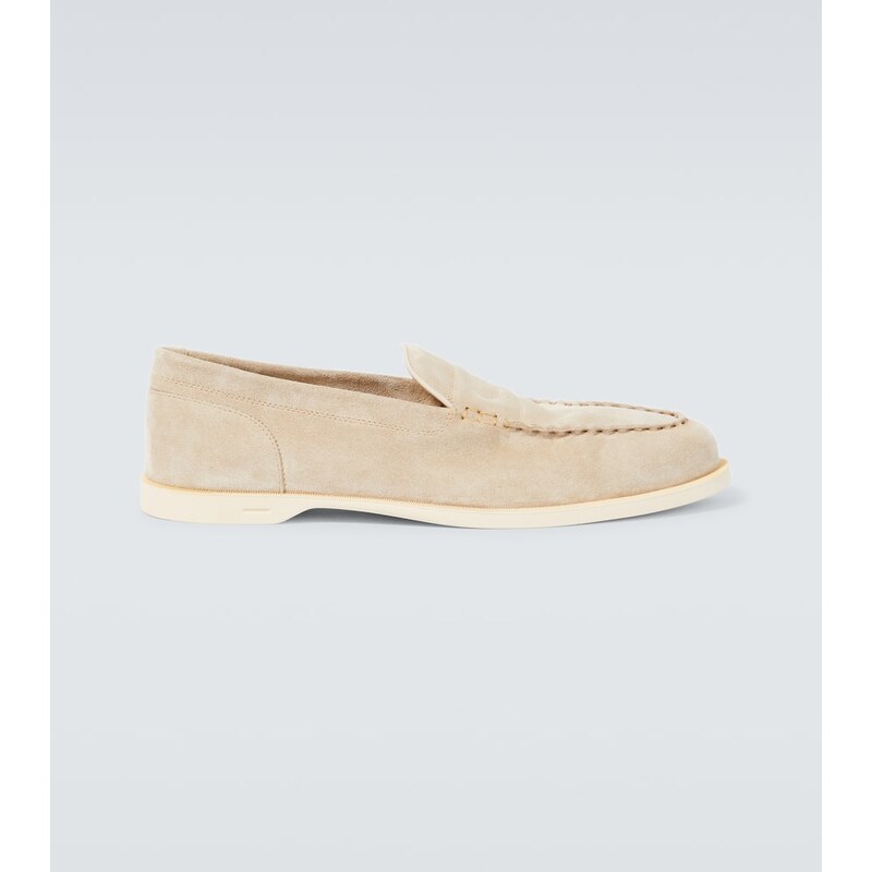 John Lobb Pace suede loafers
