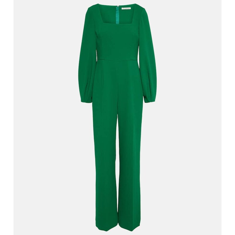Emilia Wickstead Pattie crÃªpe jumpsuit