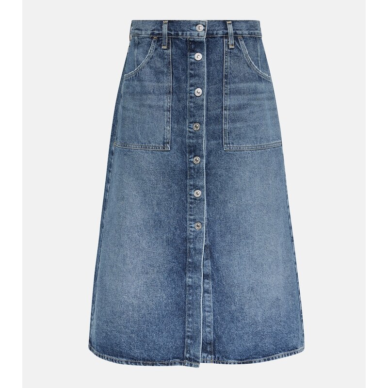 Citizens of Humanity Anouk denim midi skirt
