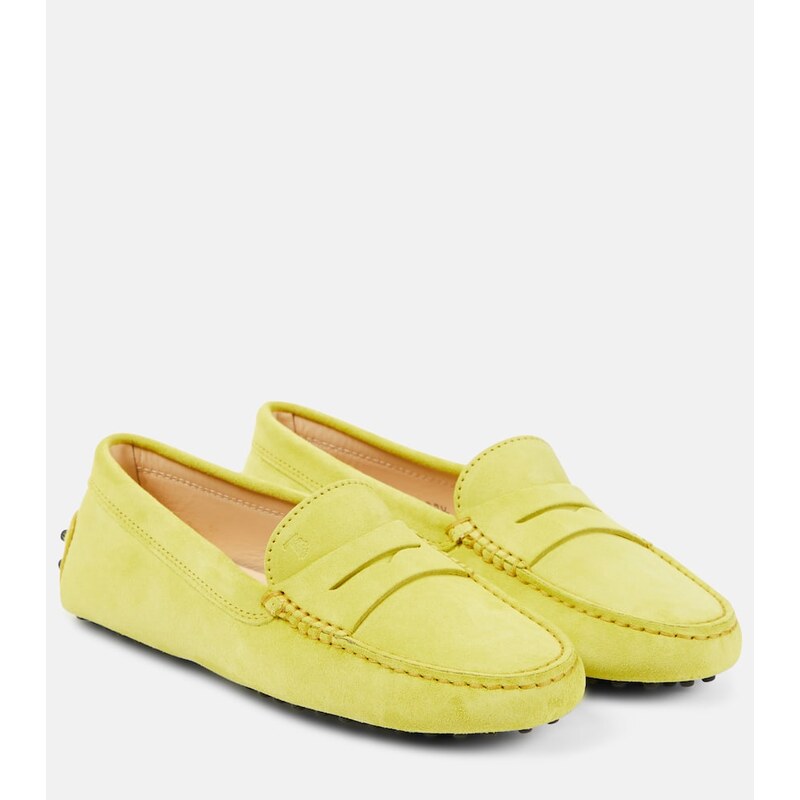 Tods Gommino suede moccasins