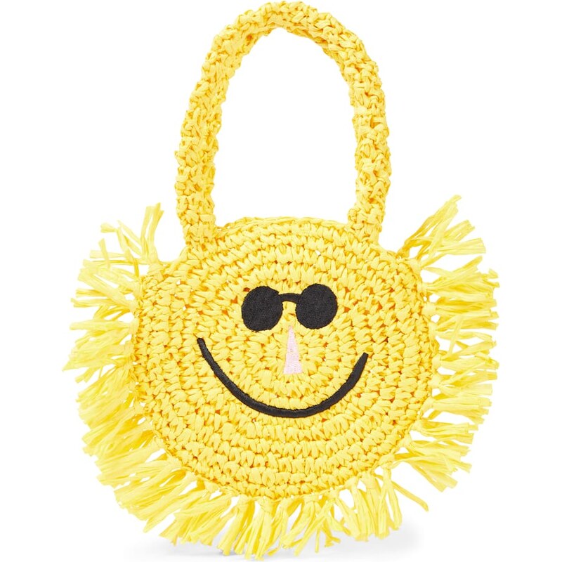 Stella McCartney Kids Raffia shoulder bag
