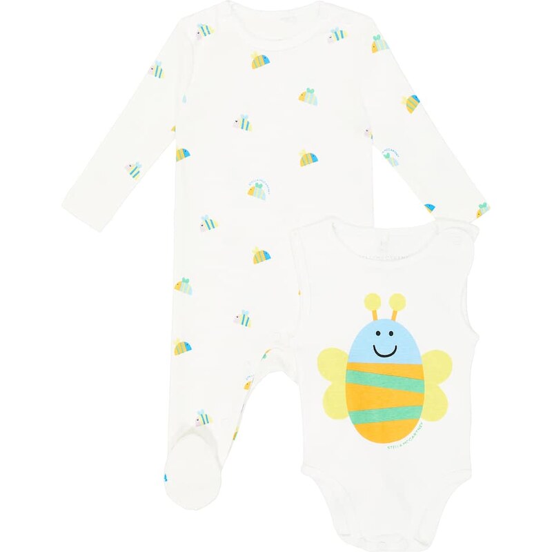 Stella McCartney Kids Baby set of 2 printed bodysuits