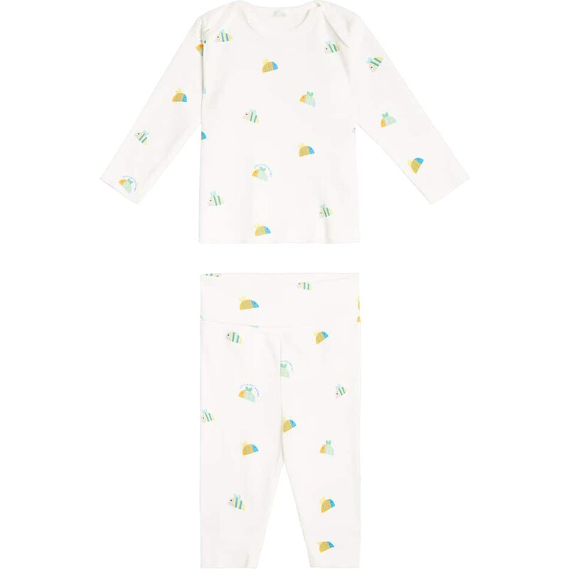 Stella McCartney Kids Baby printed cotton pajamas