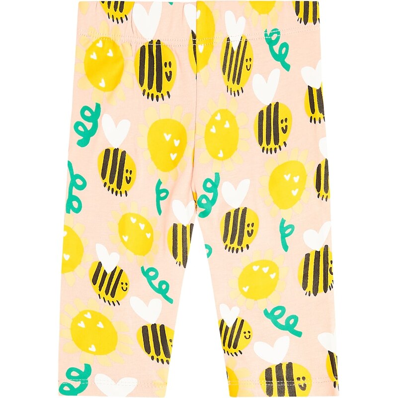 Stella McCartney Kids Baby printed cotton jersey leggings