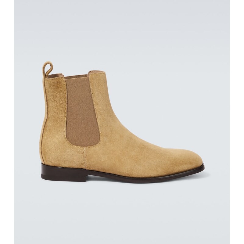 Manolo Blahnik Delsa suede Chelsea boots