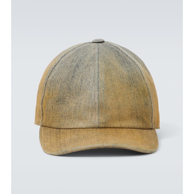 Rick Owens Denim baseball cap