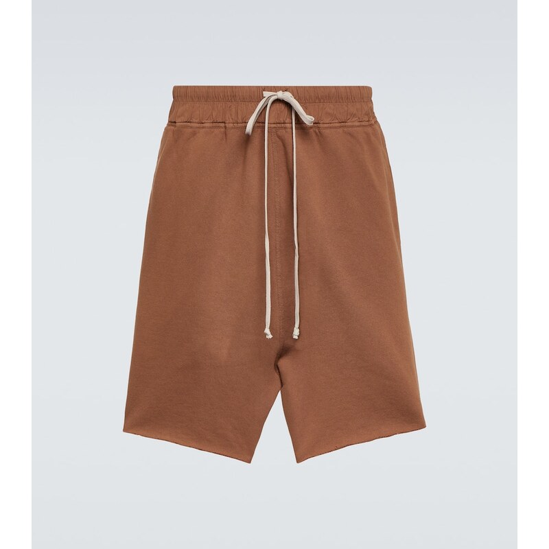 Rick Owens Cotton jersey shorts