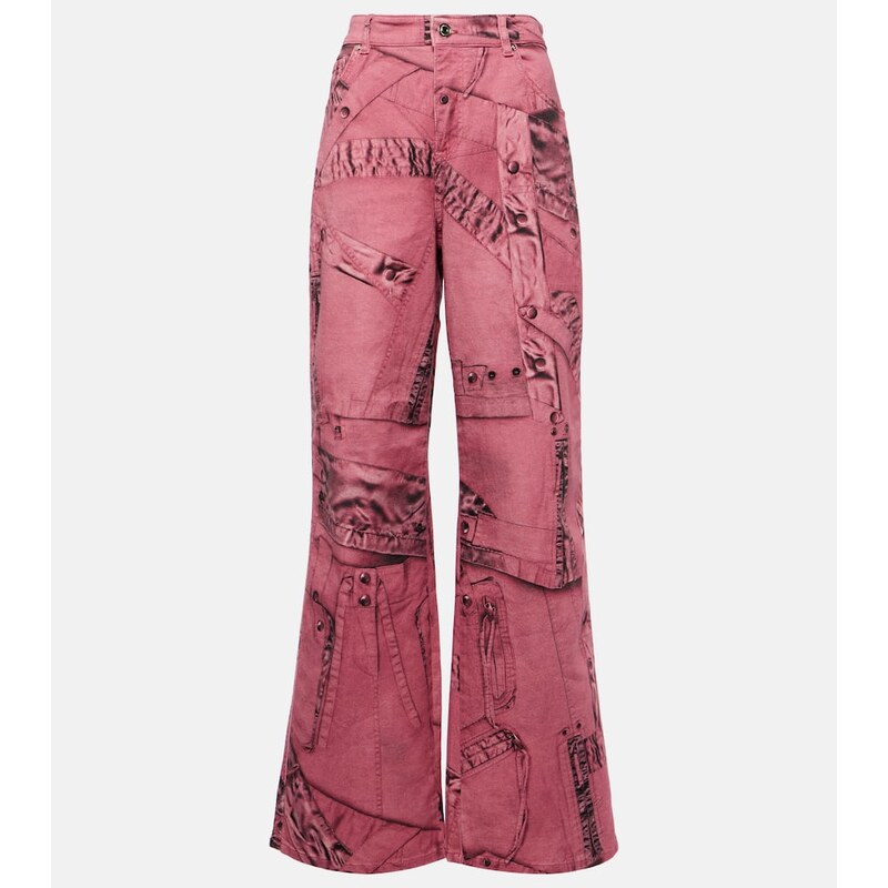 Blumarine Wide-leg jeans