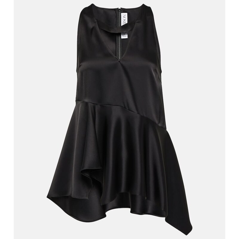 JW Anderson Asymmetric satin top