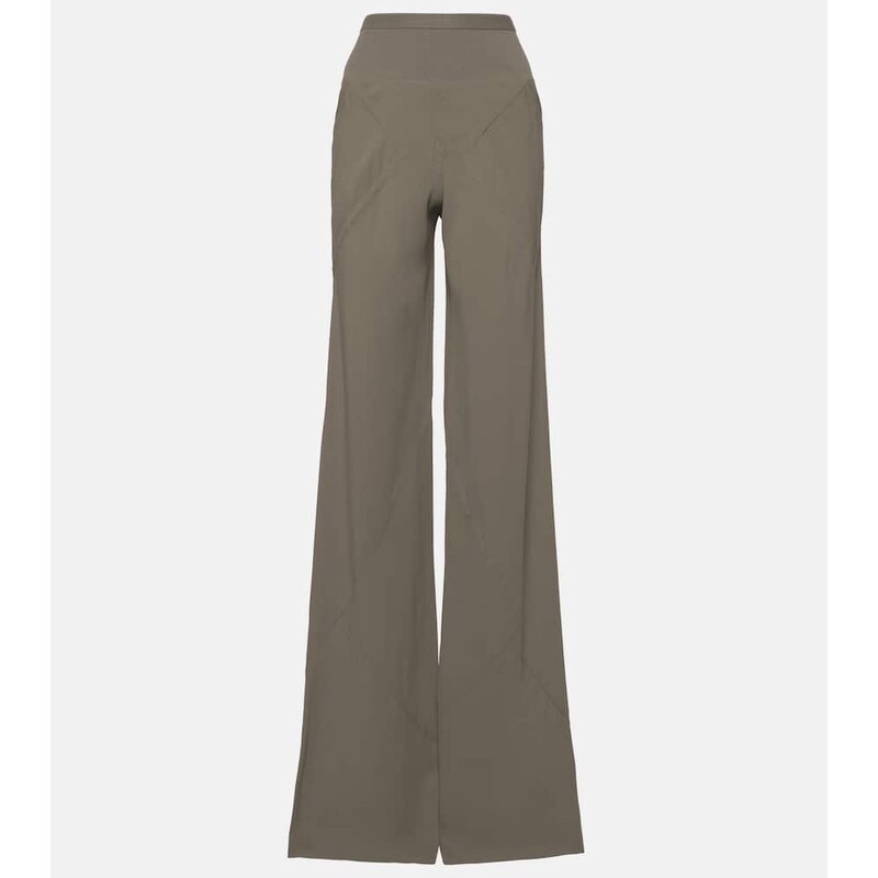 Rick Owens CrÃªpe wide-leg pants