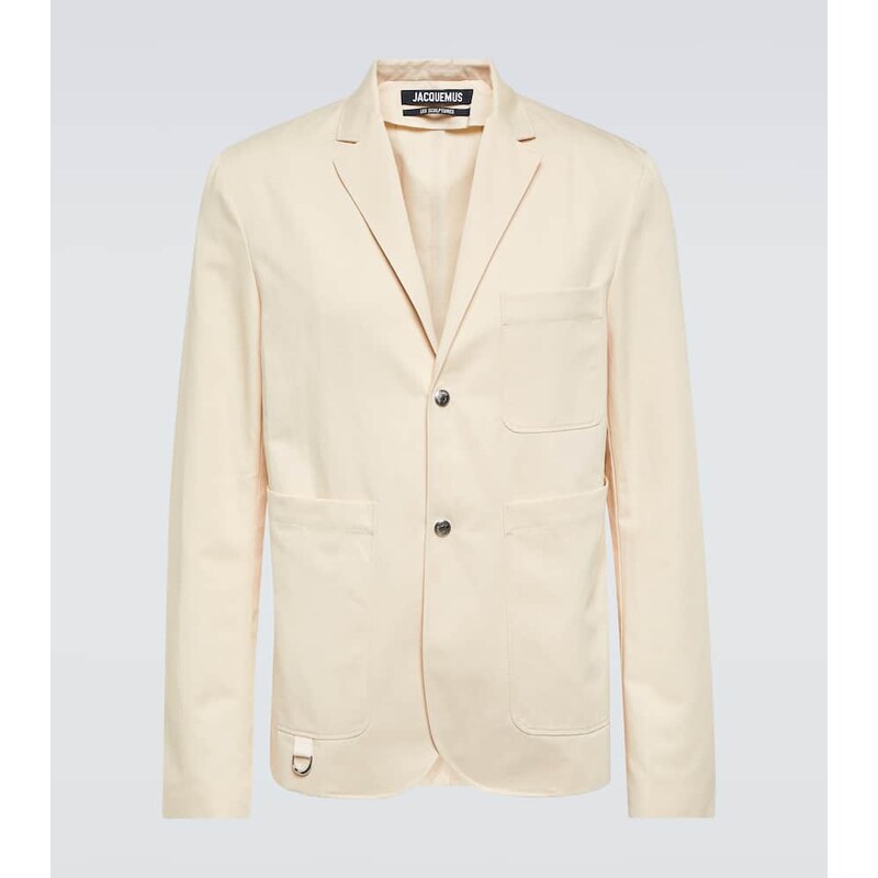 Jacquemus La veste Jean cotton and linen blazer