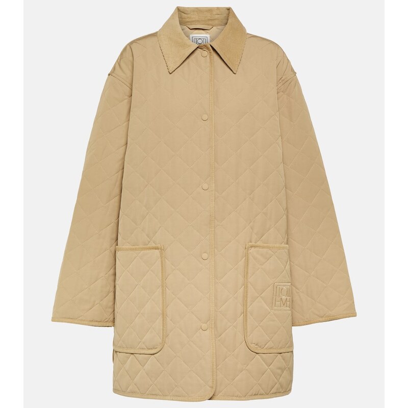 Toteme Oversized quilted jacket