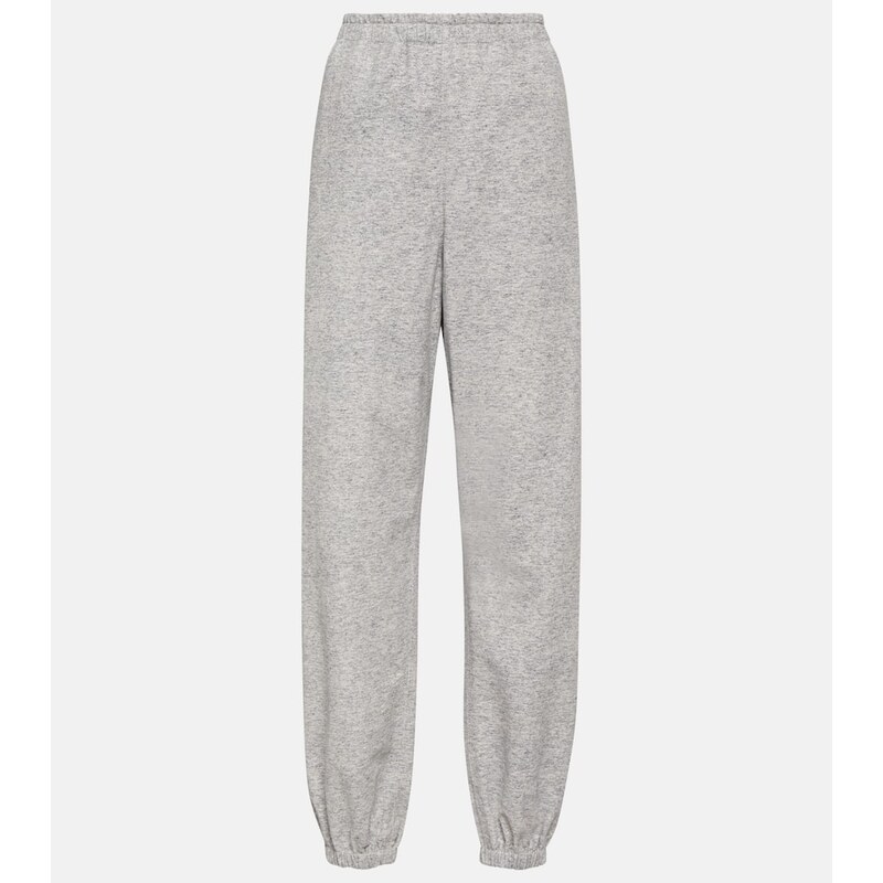 Bottega Veneta Trompe lÅil leather sweatpants