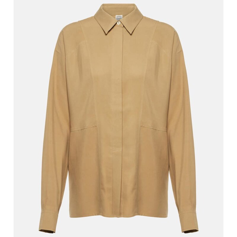 Toteme Silk poplin shirt