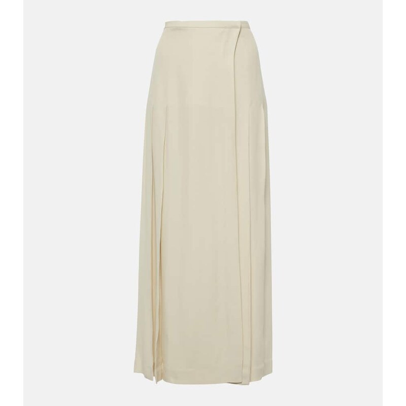 Toteme Wrap crÃªpe maxi skirt