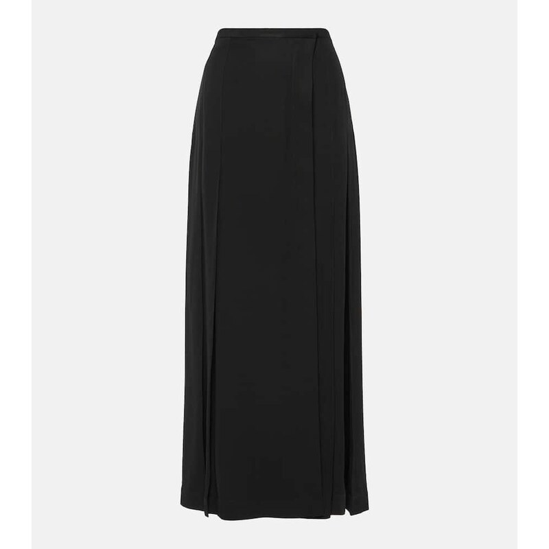 Toteme Wrap crÃªpe maxi skirt